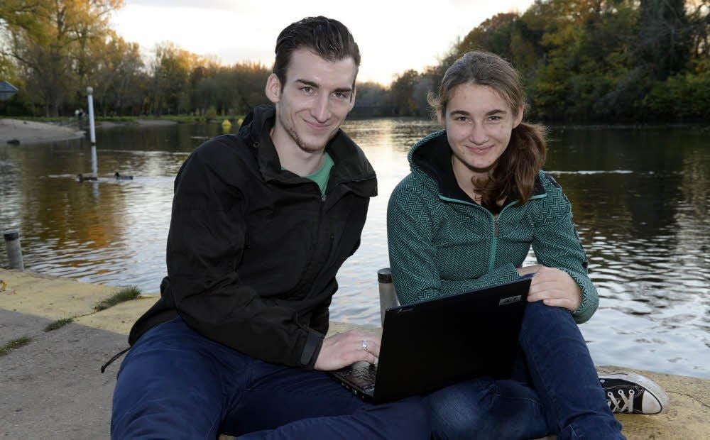 Lars und Isabell Pflieger haben während des Hochwassers eine Internet-Karte für Helfer betrieben. Nun wirbt Google mit den Geschwistern.