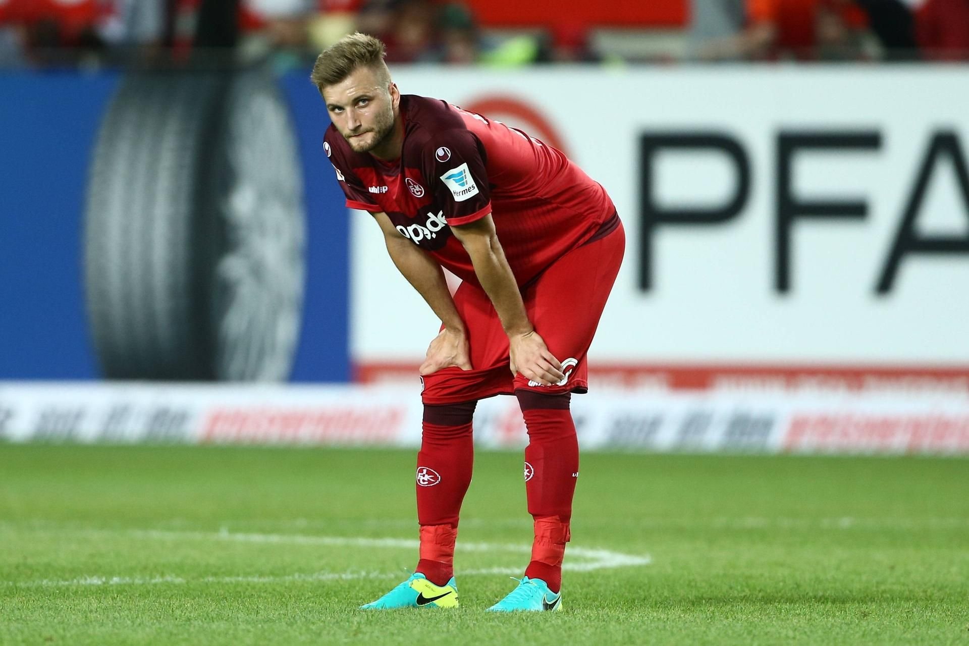 Kacper Przybylko, hier 2016 noch im Trikot des 1. FC Kaiserslautern.
