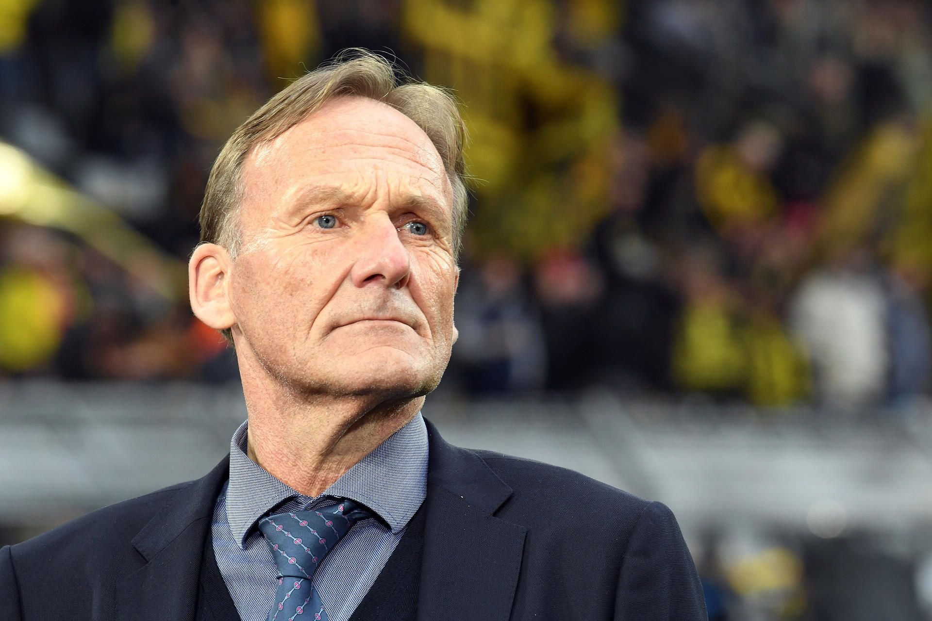 BVB-Geschäftsführer Hans-Joachim Watzke von Dortmund vor dem Wiederholungsspiel gegen AS Monaco.