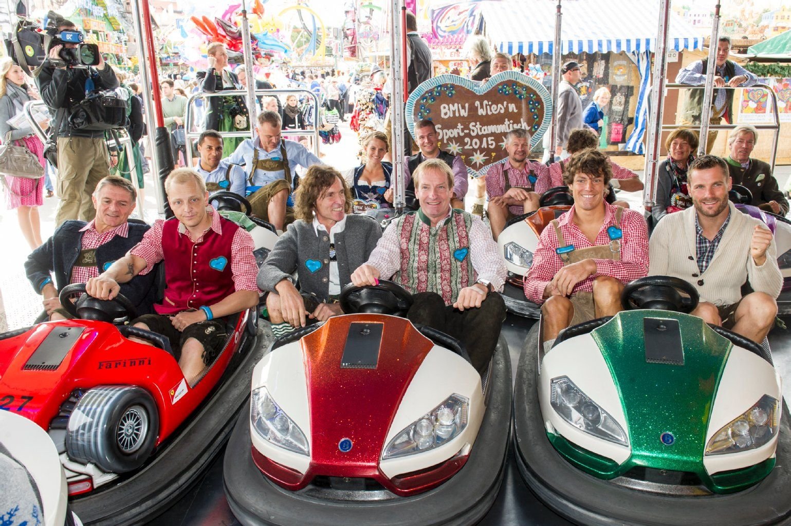 Beim BMW-Wiesn-Sport-Stammtisch gaben sich einige Profis die Ehre.