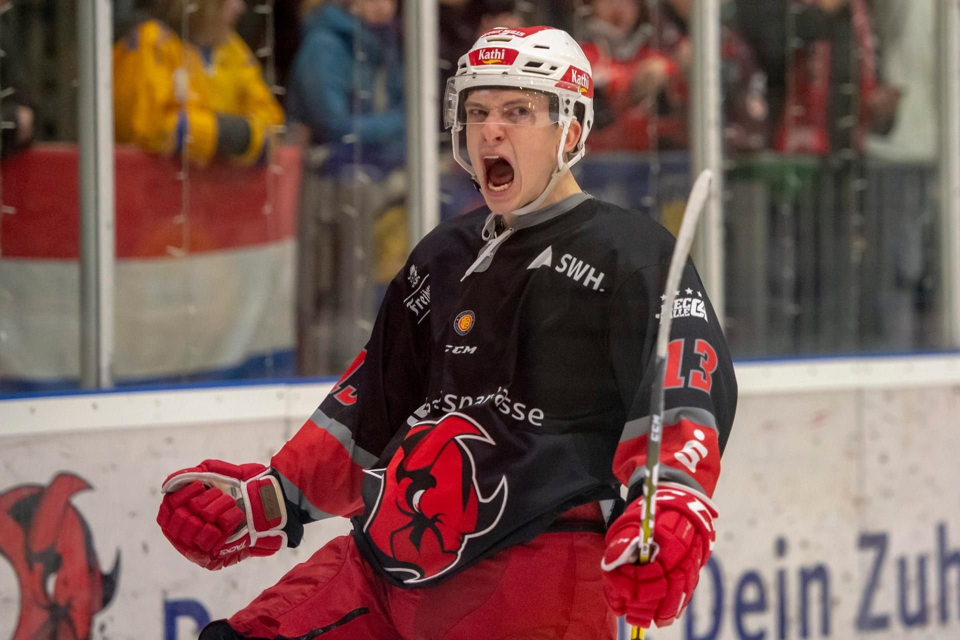 Bereit für die Playoffs: Marius Stöber und die Saale Bulls wollen ins Viertelfinale.