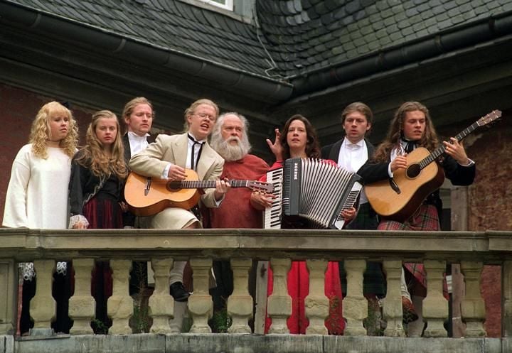 Der Kelly-Clan Ende der 90er auf dem Höhepunkt ihres Erfolges.