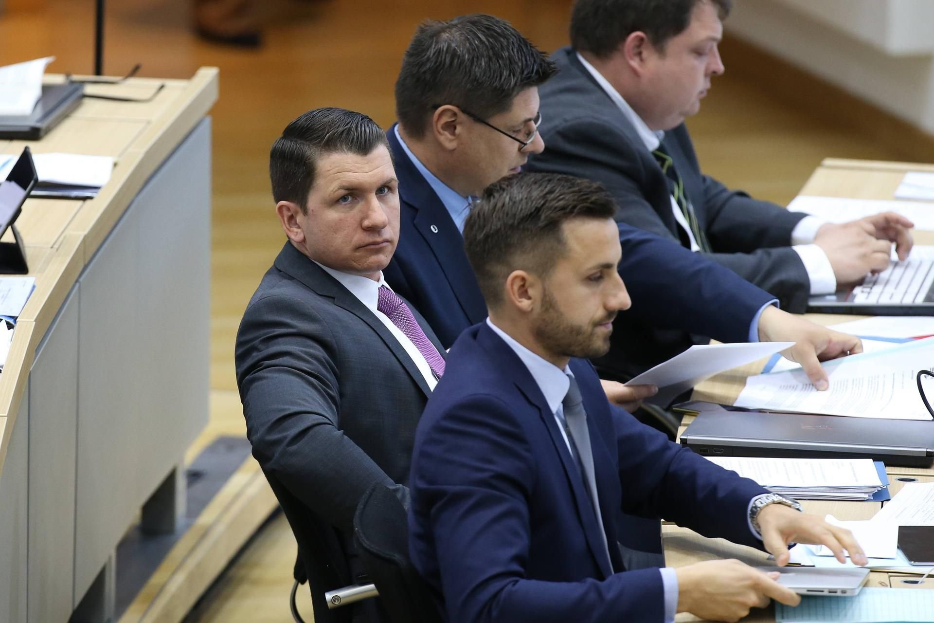 Matthias Büttner im Landtag von Sachsen-Anhalt. (Archivfoto)