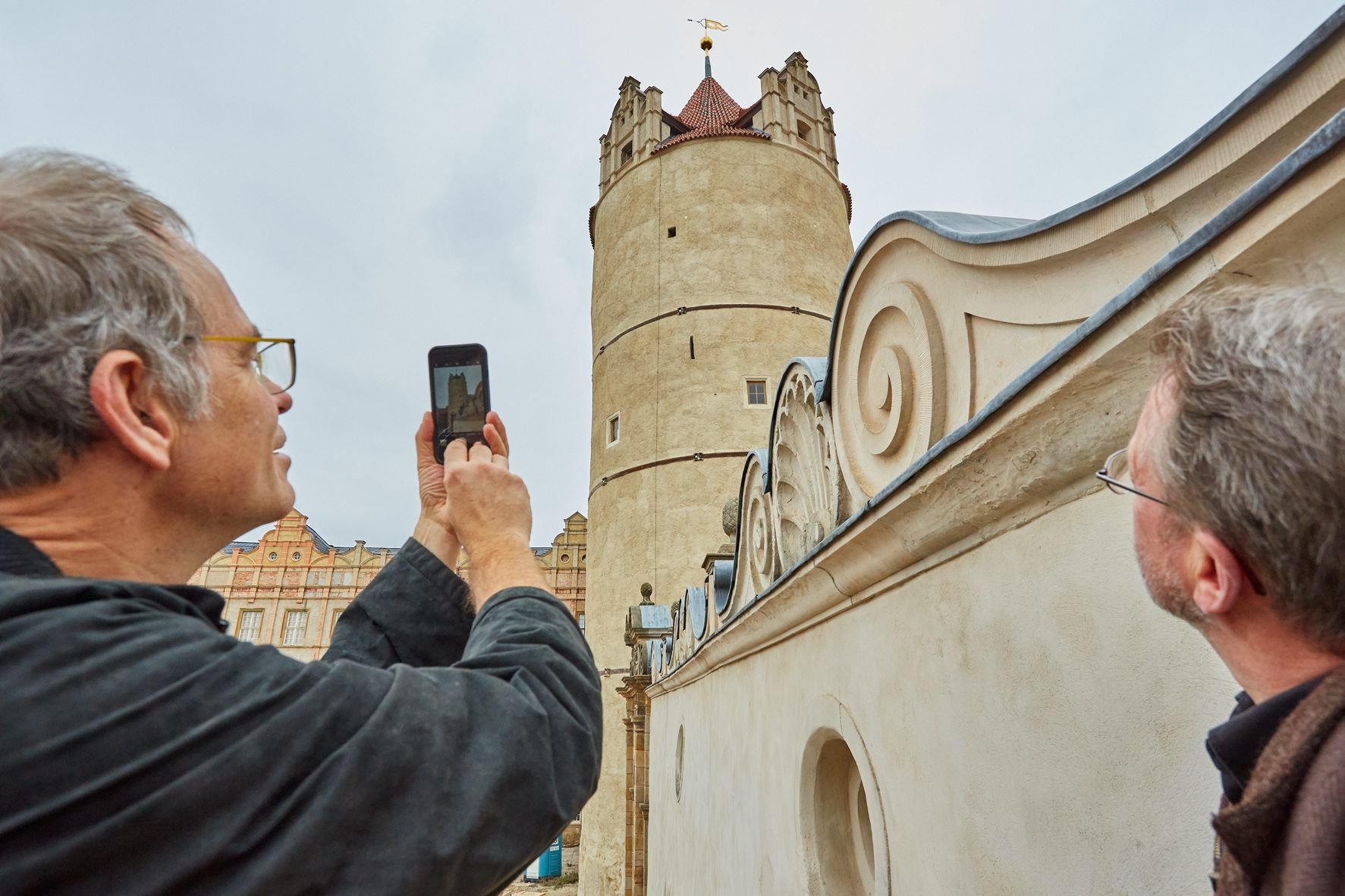 Der Eulenspiegelturm von Schloss Bernburg wurde zwischen 1170 und 1180 errichtet.