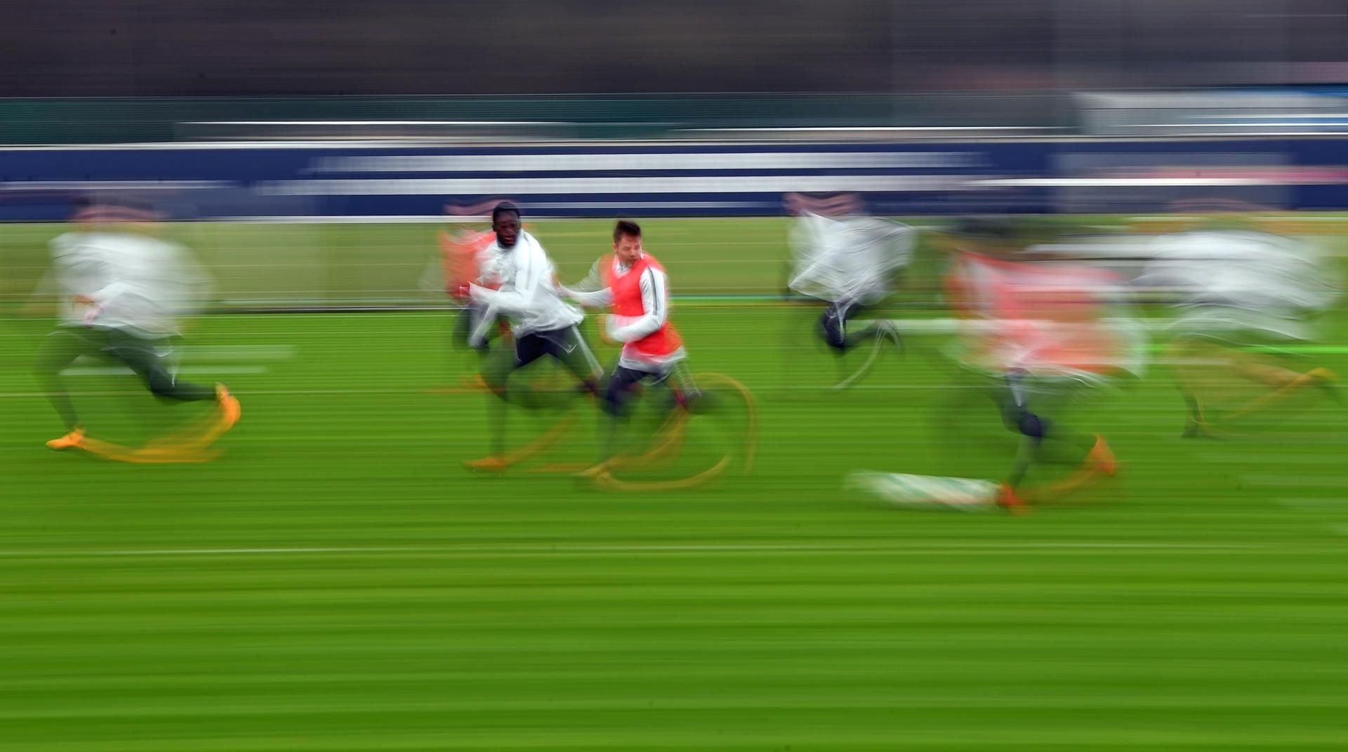 Eindrücke vom Trainingsplatz bei RB Leipzig.