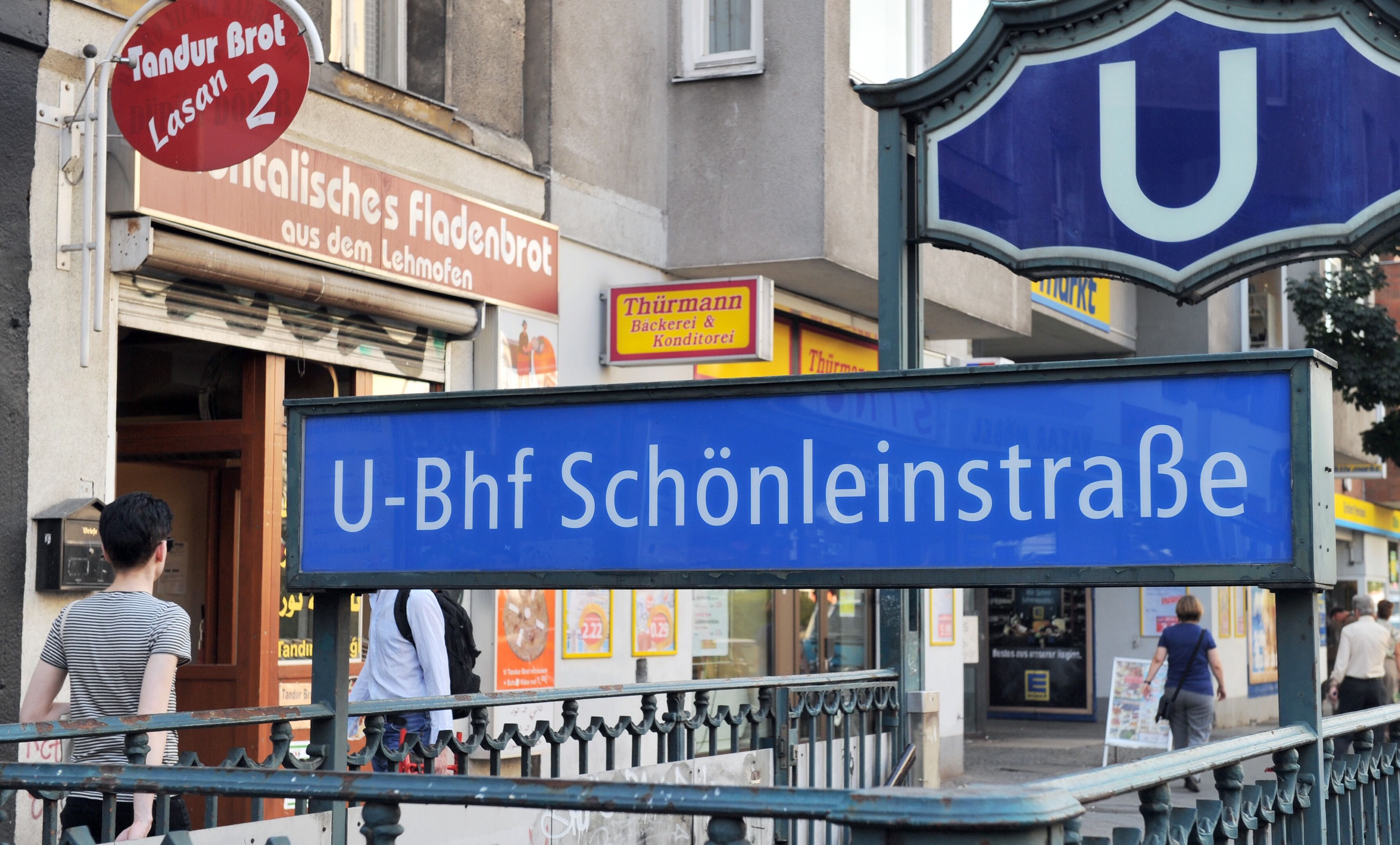Die Tat ereignete sich am U-Bahnhof Schönleinstraße.