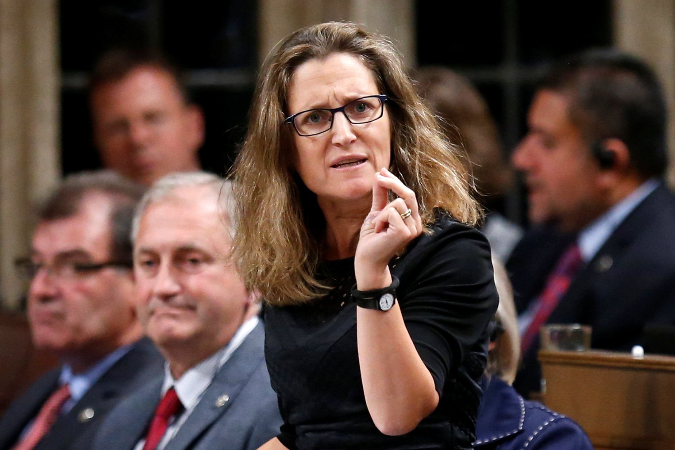 Die kanadische Handelsministerin Chrystia Freeland