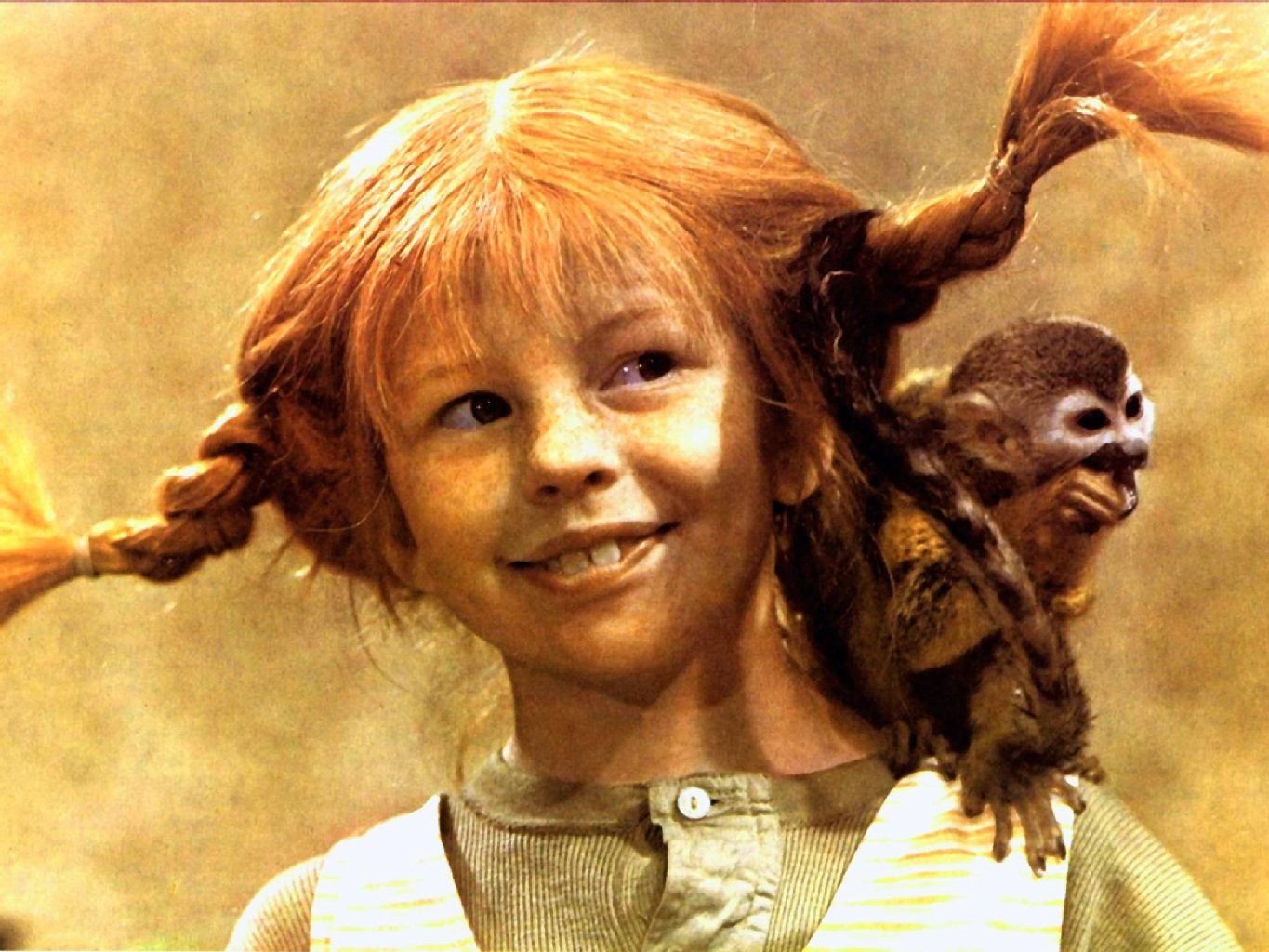 So kennt man "Pippi Langstrumpf": Verkörpert durch die schwedische Schauspielerin Inger Nilsson, die ihr Anfang der 70er ihr Gesicht lieh.