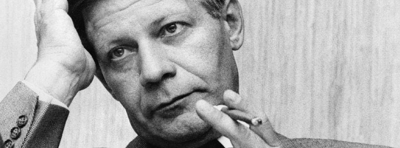 Helmut Schmidt im November 1970 in München.