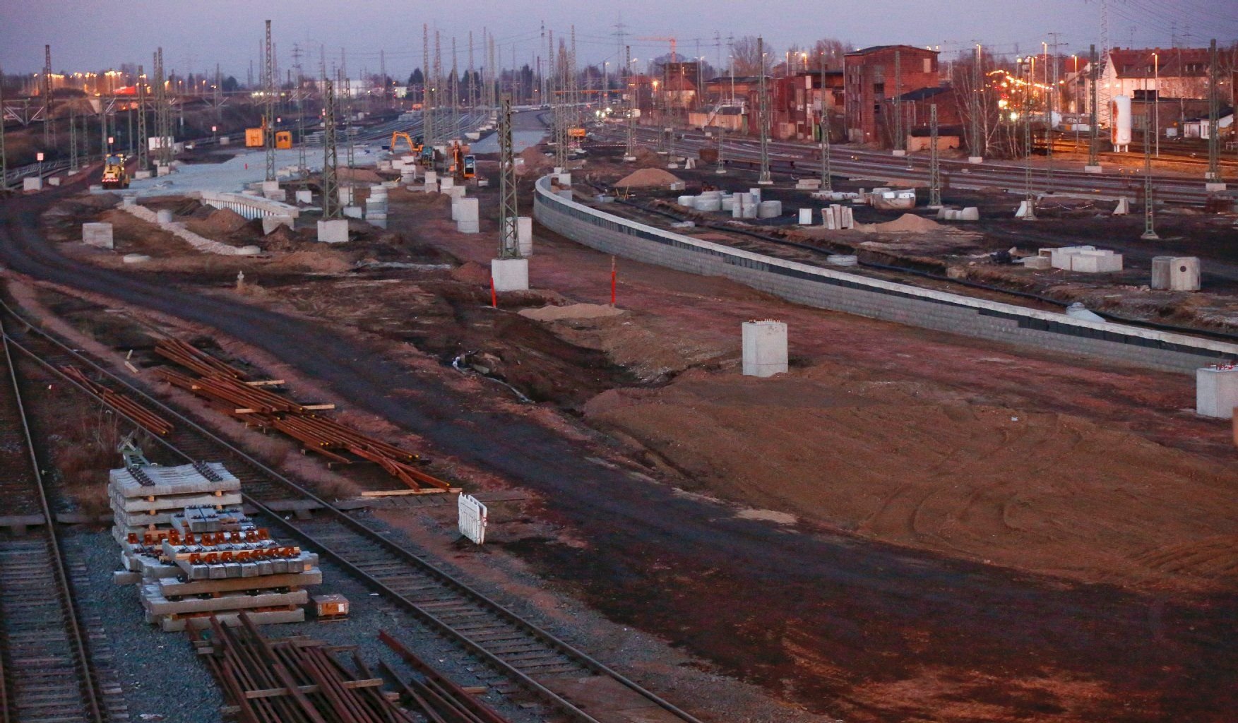 Bombenfund am Mittwoch auf der Baustelle für den neuen Güterbahnhof in Halle.