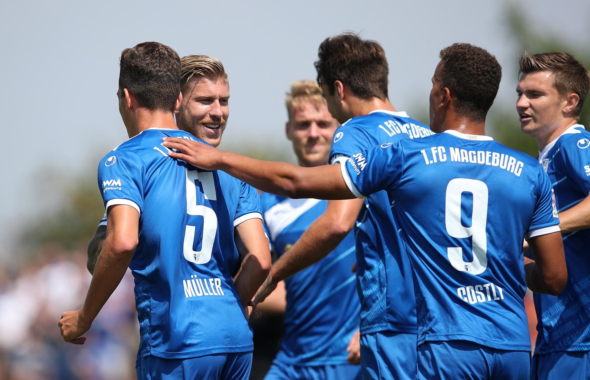 Der 1. FC Magdeburg trifft am Sonntag auf den FC St. Pauli.