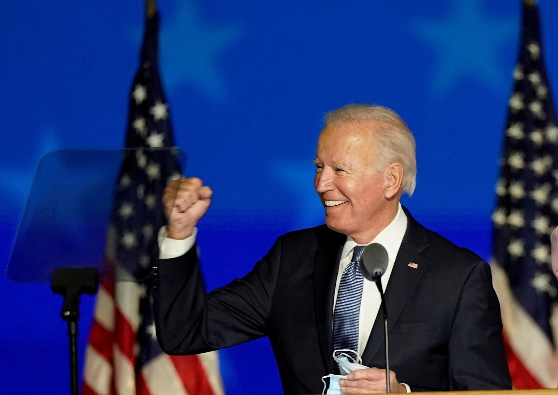 Durch die Auszählung in Georgia hat sich Joe Biden, Präsidentschaftskandidat der Demokraten, am Freitag am US-Präsidenten Trump vorbeigeschoben.