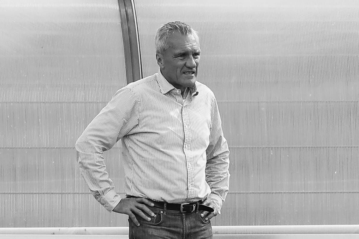 Klaus Goldbach, hier als Scout beim Training des 1. FC Magdeburg im Juni 2019.