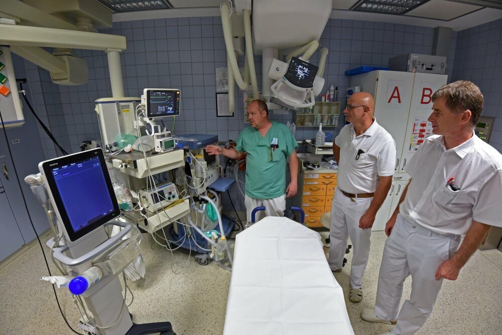 Der Schockraum im Ameos-Klinikum in Aschersleben verfügt über modernste Technik.