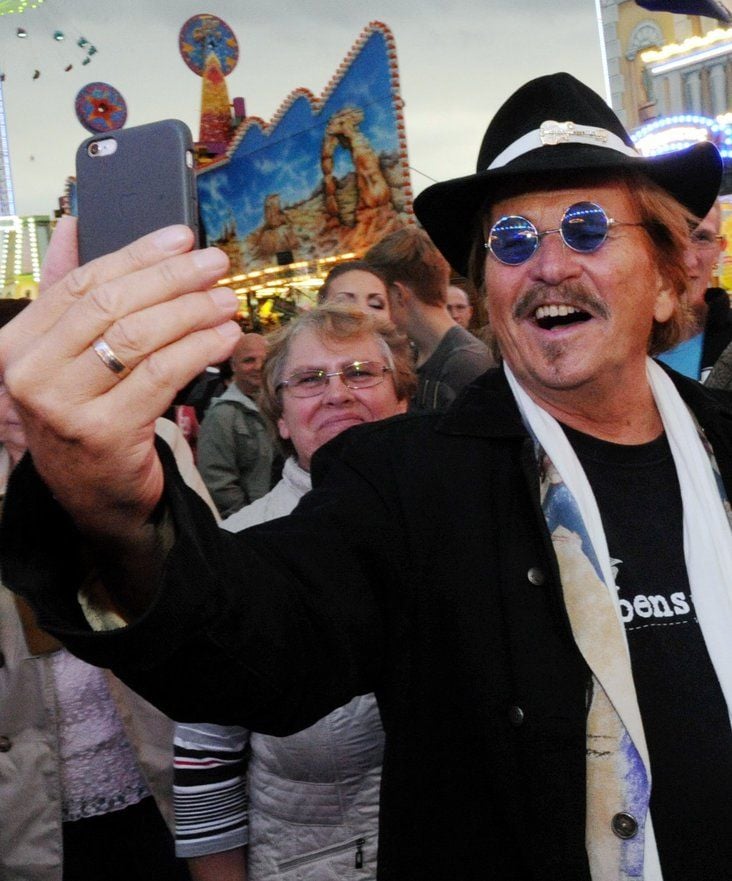 Im September 2016 war Frank Zander zu Gast auf der Eisleber Wiese, dem größten Volksfest Mitteldeutschlands.