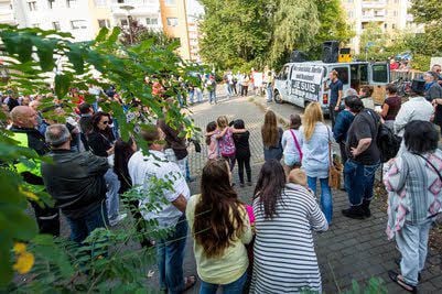 Die Demo im Südpark