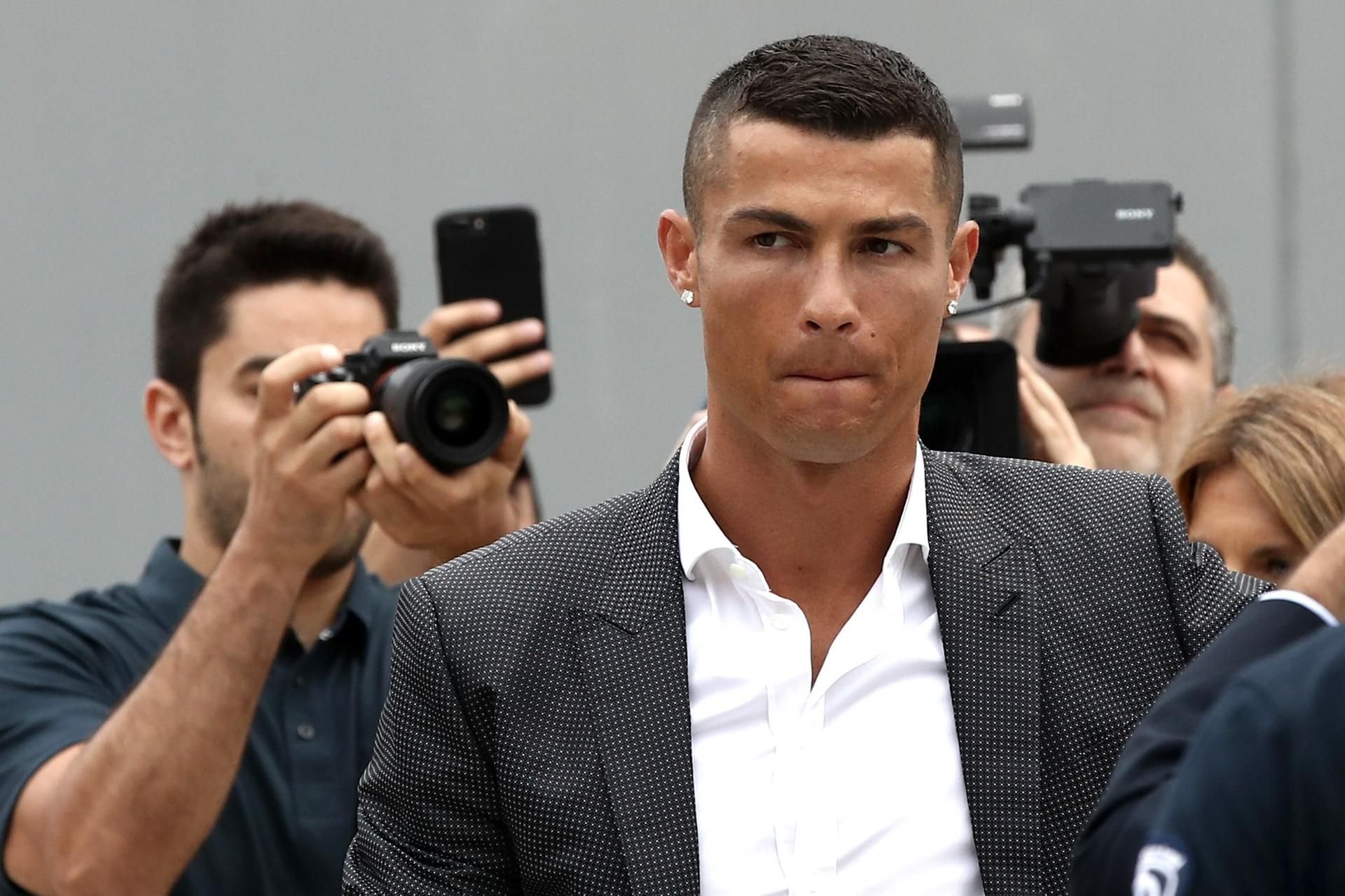 Cristiano Ronaldo in Turin.