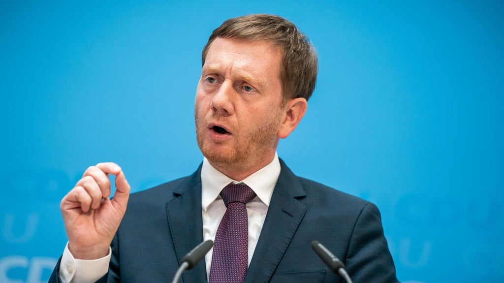 Michael Kretschmer, (CDU) Ministerpräsident in Sachsen.