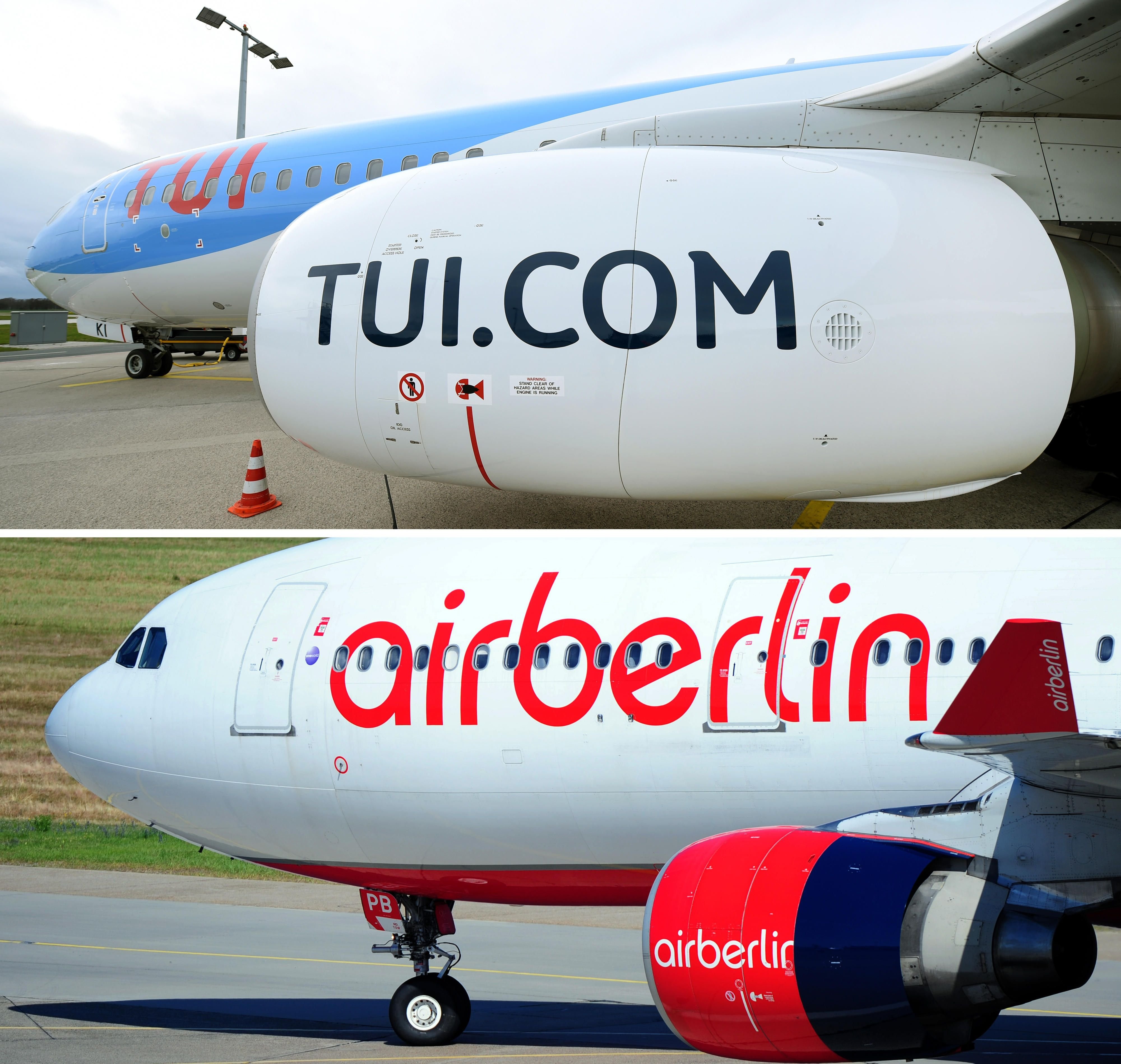 Tui und Air Berlin sind in Verhandlungen.