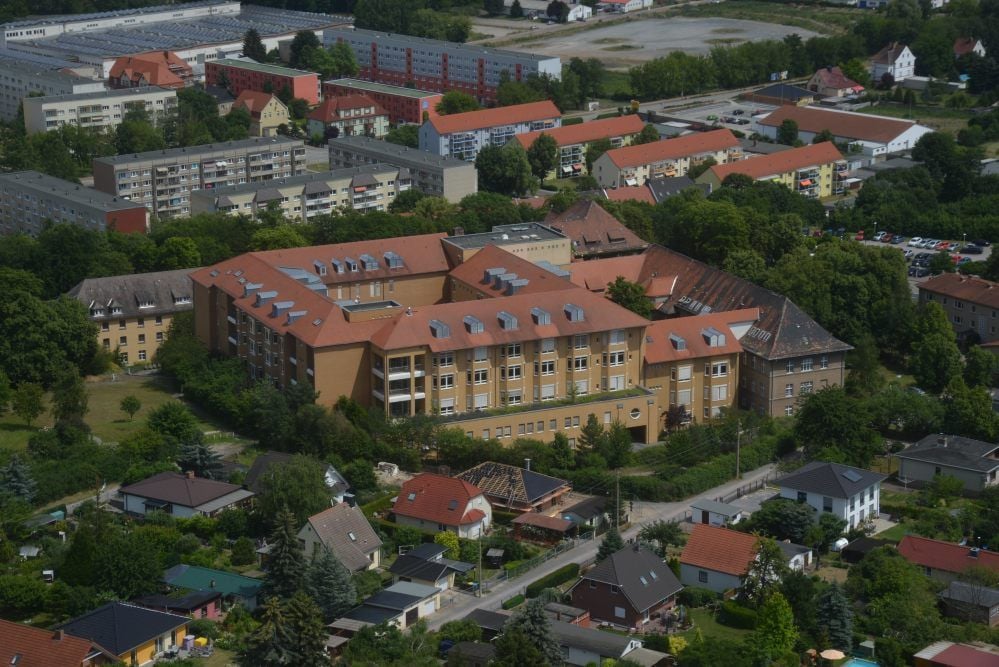 Das Ameos-Klinikum in Aschersleben