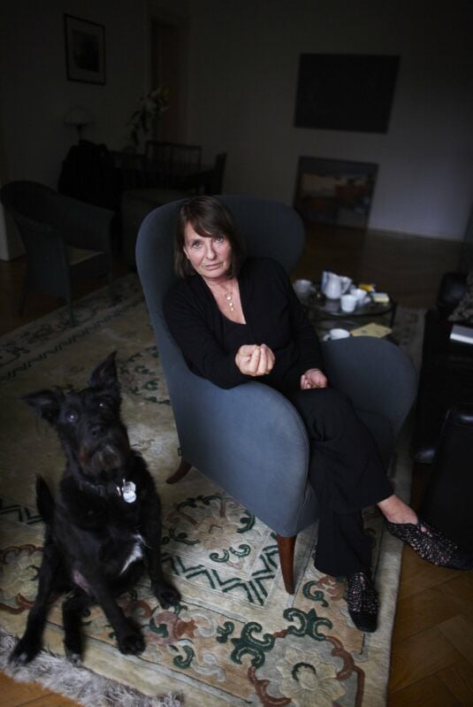Schriftstellerin Monika Maron in ihrer Berliner Wohnung: Am liebsten nur noch Fontane lesen.