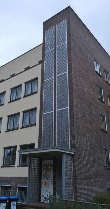 Das Haus in der Clara-Zetkin-Straße.