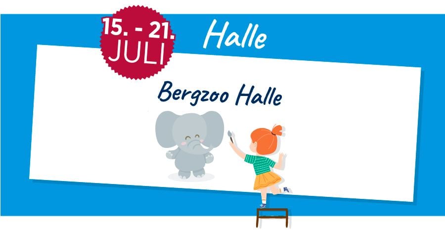 Vom 15. bis 21. Juli 2019 konnten MZ-Leser im Bergzoo Halle gemeinsam mit der MZ und dem Naumburger Tageblatt beim Sommerferienprogramm: „Abenteuerwochen Regenwald“ sparen. Noch bis zum 11. August 2019 läuft das Sommerferienprogramm des Zoos.