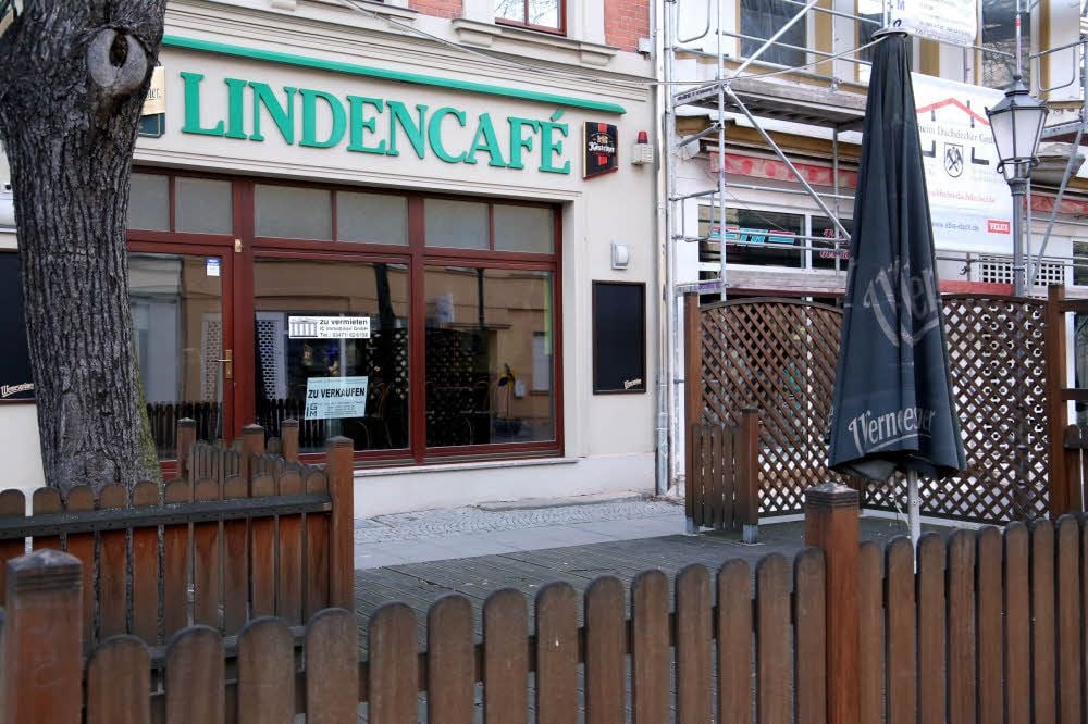 Für das geschlossene „Lindencafé“ in der Lindenstraße in Bernburg wird ebenfalls ein neuer Besitzer gesucht.