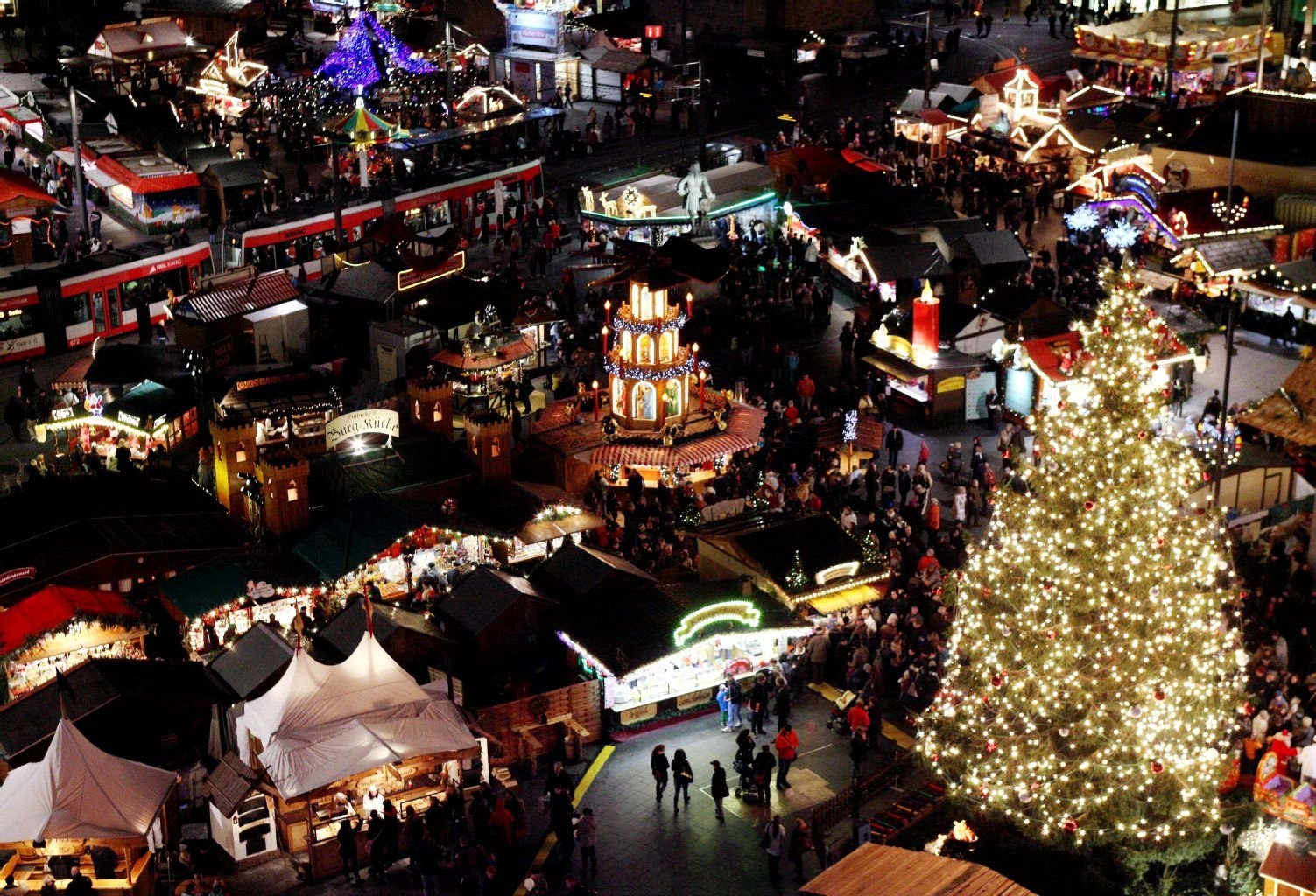 Weihnachtsmarkt in Halle