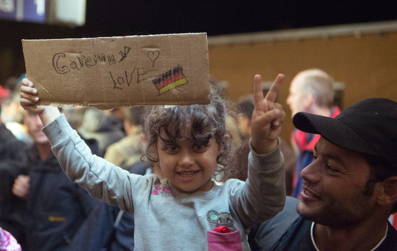Flüchtlingsfamilien aus Syrien und Irak
