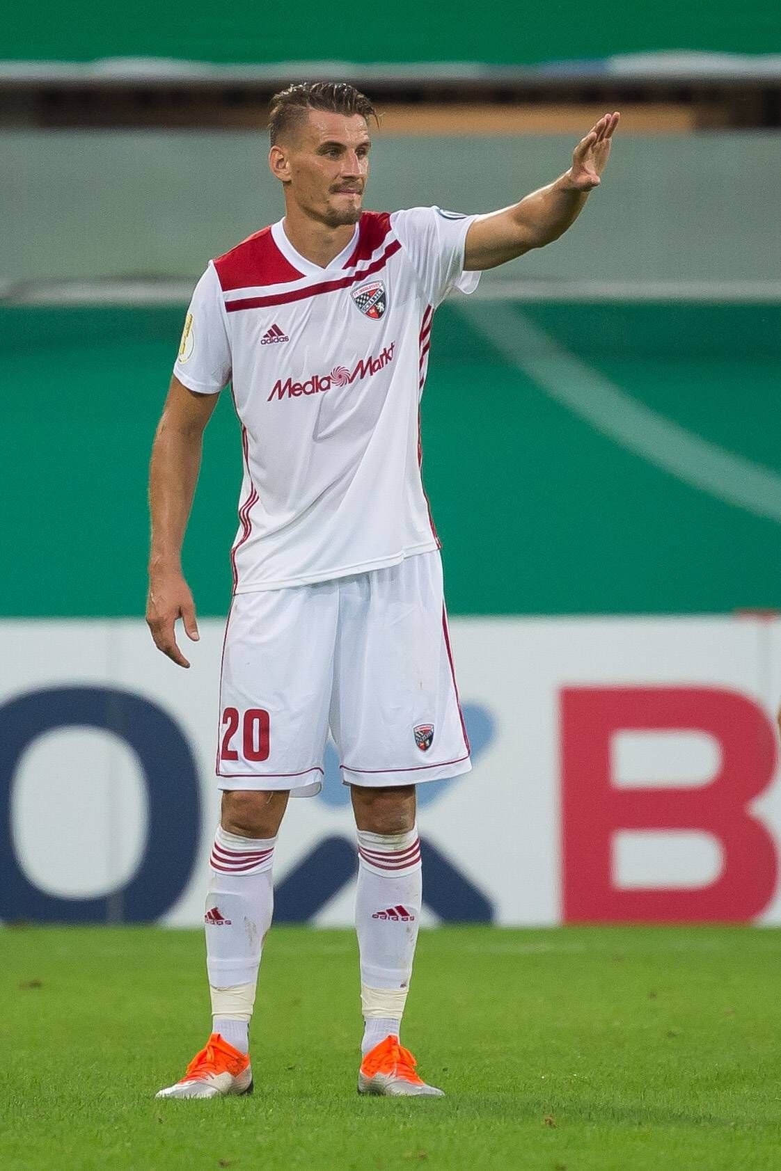 Stürmer Stefan Kutschke wird in Ingolstadts Startelf beim Spiel in Magdeburg stehen.