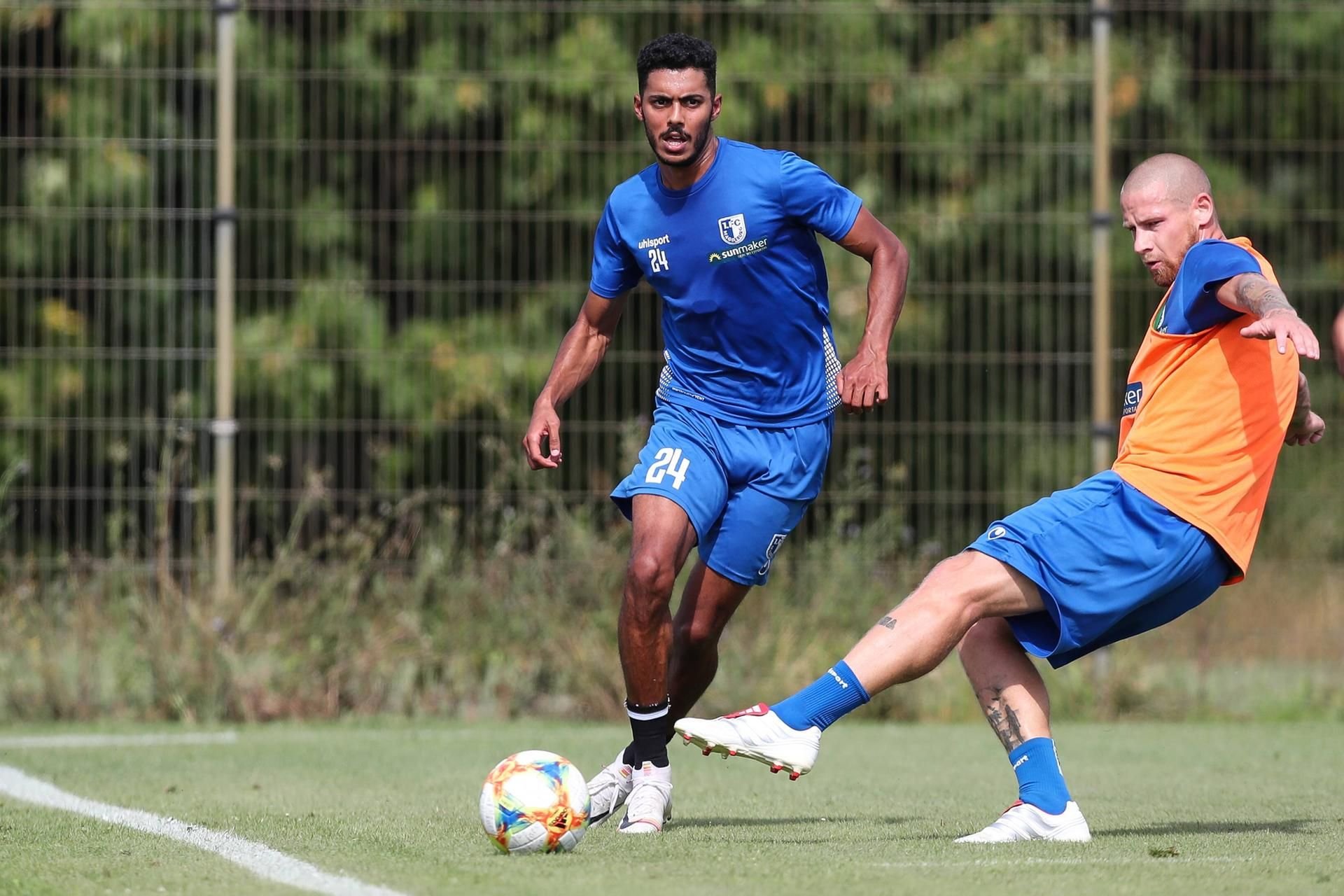 Bei Timo Perthel und Tarek Chahed (l.) ist noch unklar, ob sie beim FCM eine Zukunft haben.
