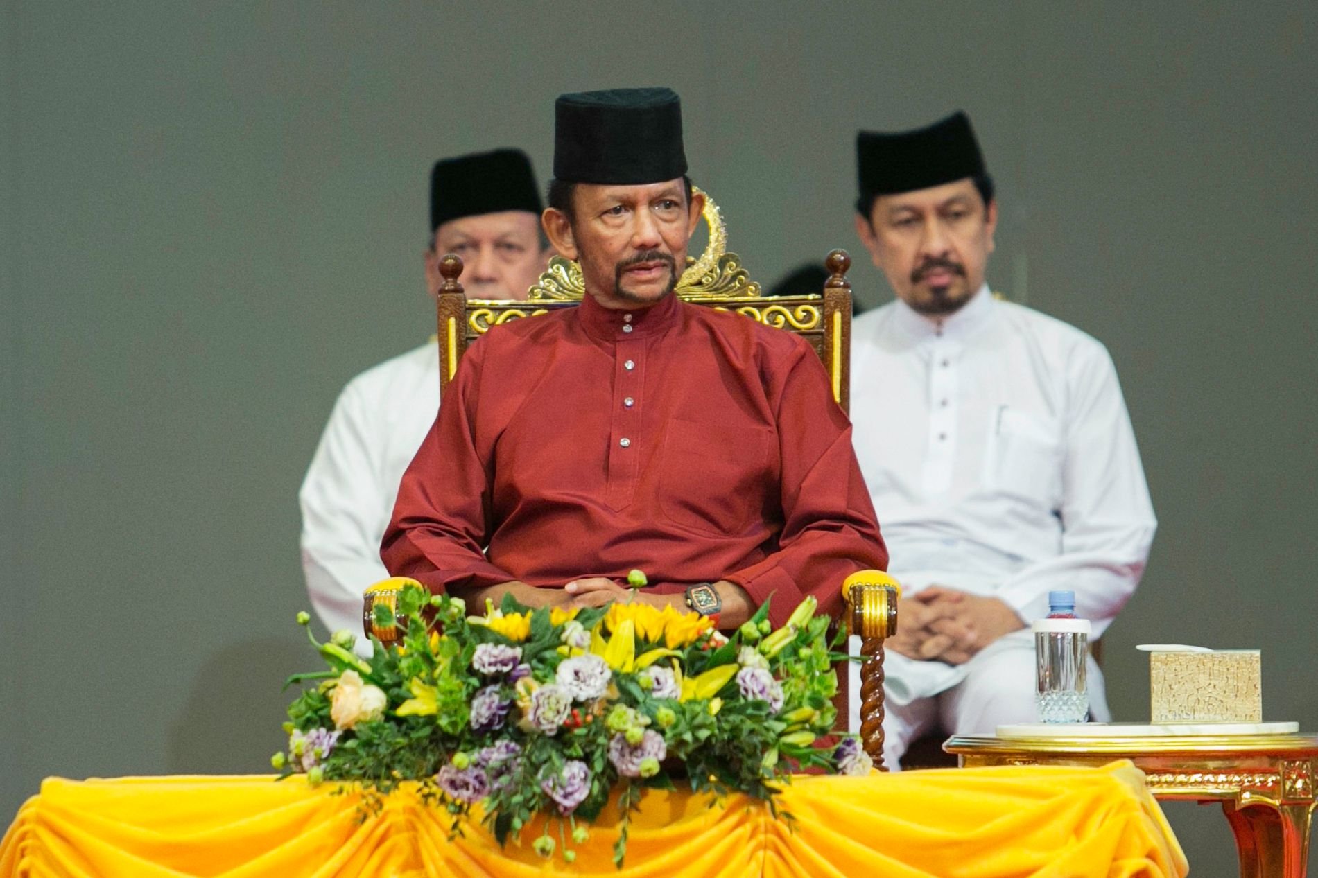 Bruneis Sultan Hassanal Bolkiah (M.)
