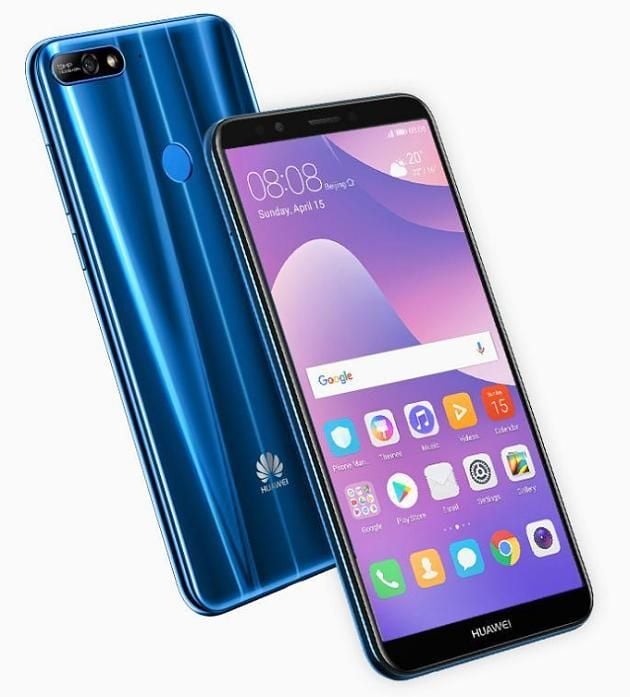 Das Huawei Y7 Smartphone