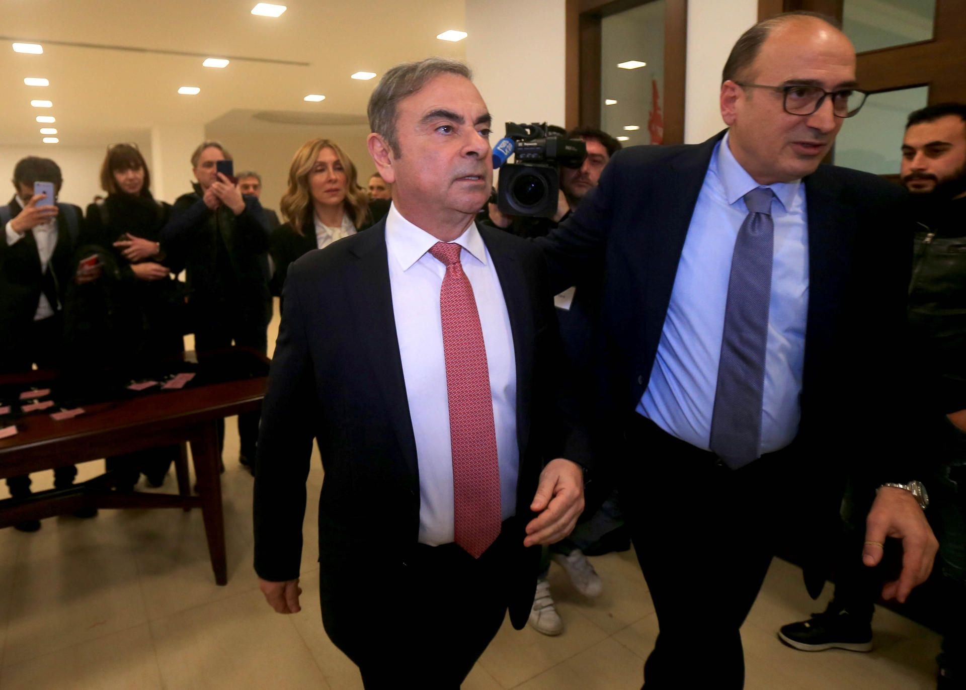 Carlos Ghosn im Januar 2020 in Beirut