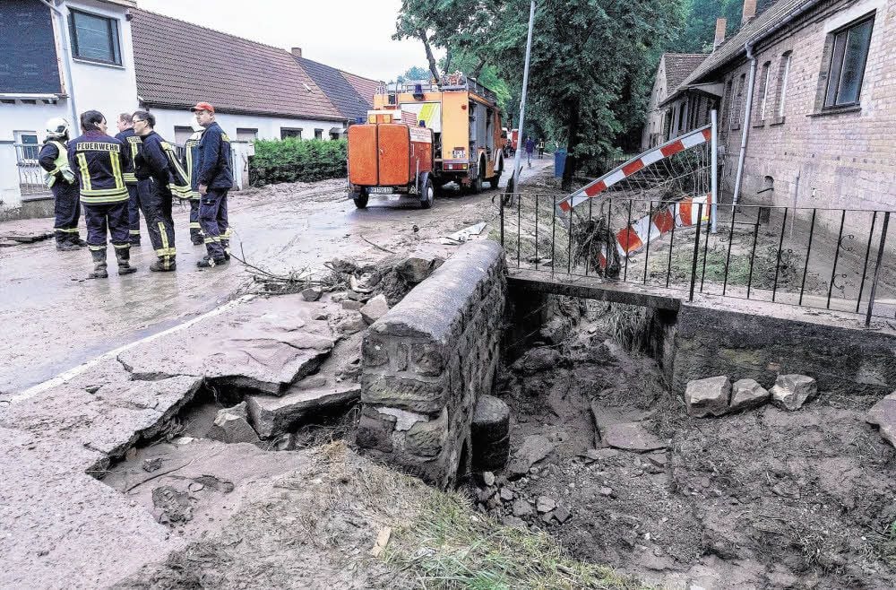In Zingst haben zwei Unwetter innerhalb von elf Tagen eine Spur der Verwüstung hinterlassen.