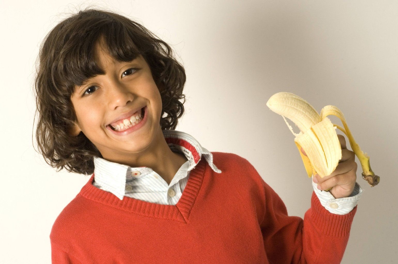 Nicht nur unser aller Liebling Schokolade lässt uns lächeln. Auch Bananen können Glücksgefühle auslösen.