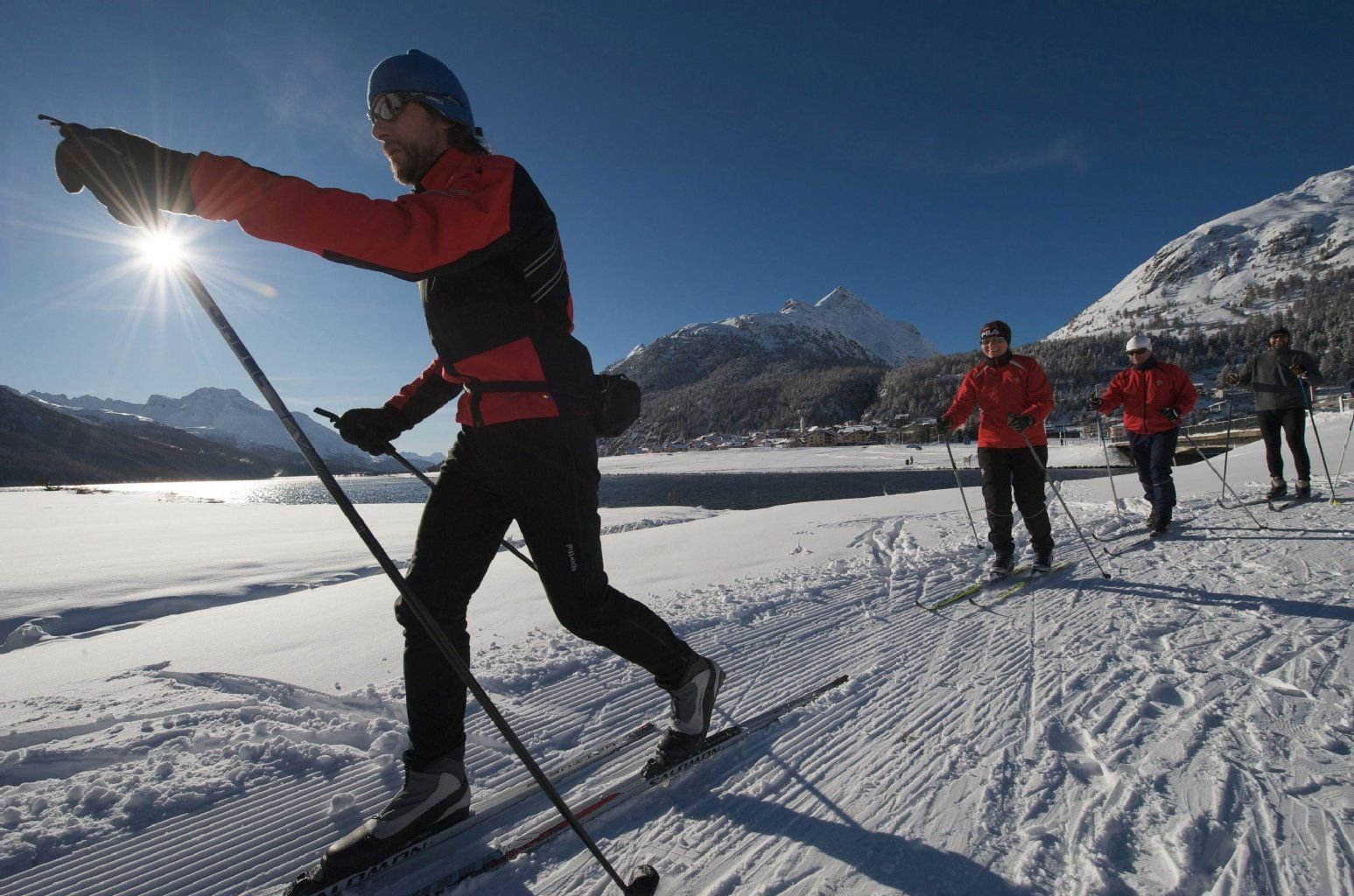 Für Skifahrer sollte stets erkennbar sein, wo die Piste endet.