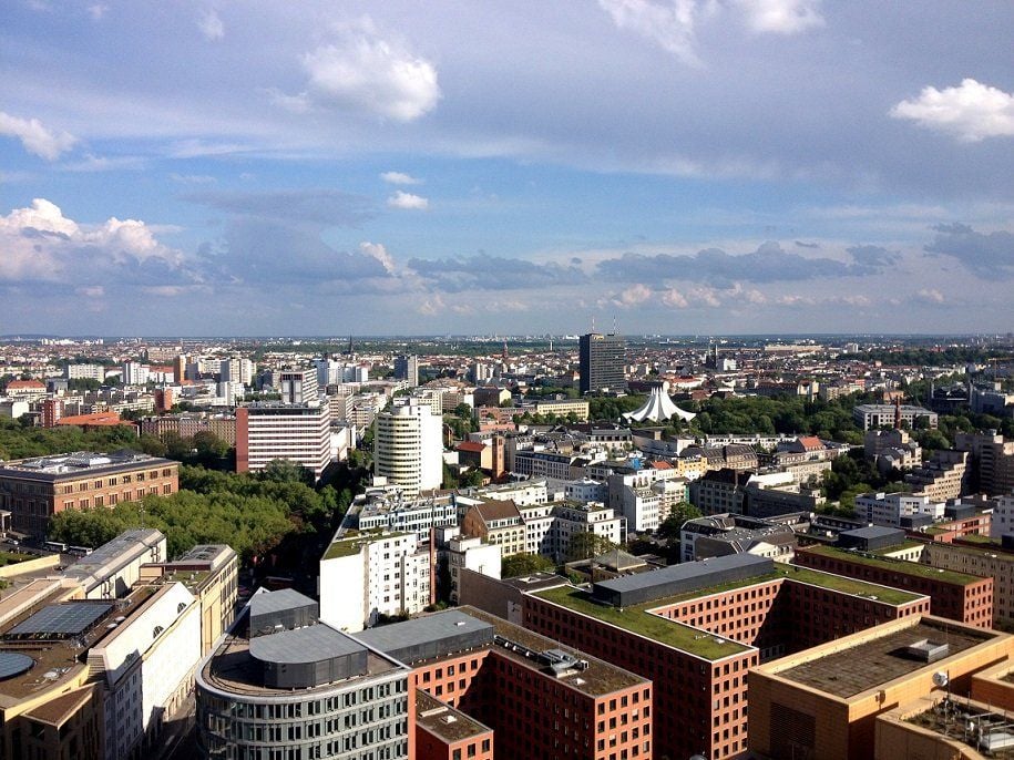 Himmel über Berlin: Aussicht vom Panoramapunkt