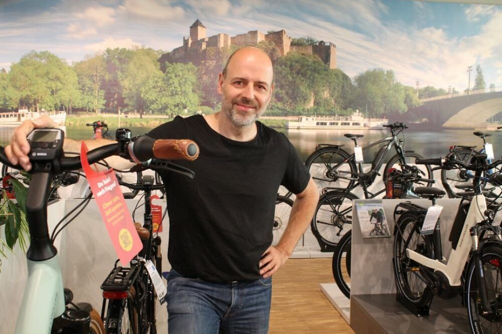 Thomas Barth hat in der Corona-Zeit einen Ansturm auf seinen Fahrradladen erlebt, der immer noch nicht abgeklungen ist.
