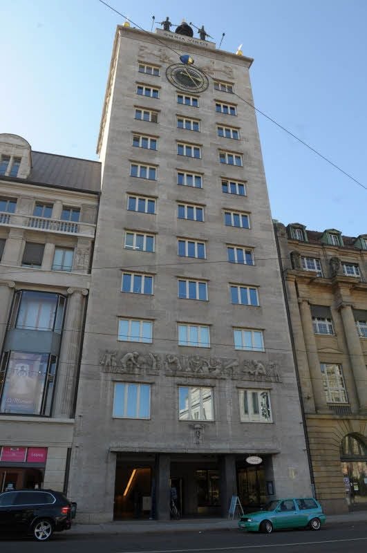 Bankhaus Kroch in Leipzig: 1933 als jüdisches „Machtsymbol“ angegriffen.