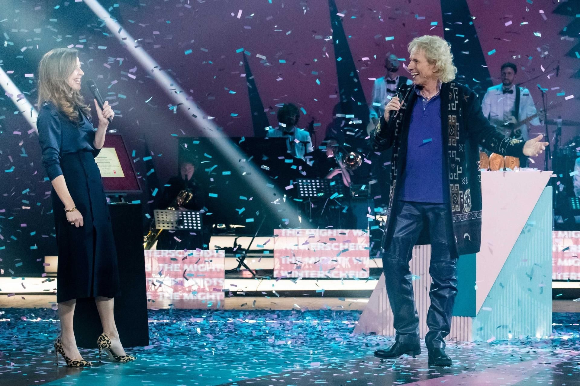 Thomas Gottschalk bei der Sendung „Wer stiehlt mir die Show?“.