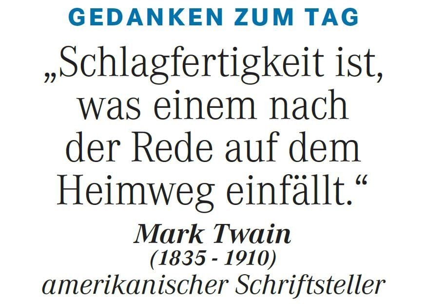 Gedanken zum Tag am 30. März 2015