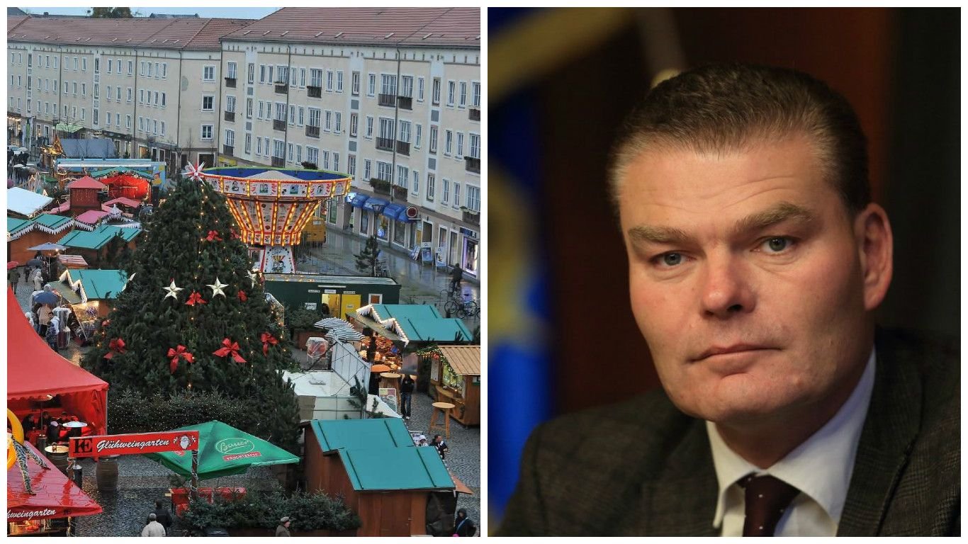 Der Dessau-Roßlauer Weihnachtsmarkt wird nach den Anschlägen in Berlin speziell gesichert. Innenminister Holger Stahlknecht will sich vor Ort von den Maßnahmen überzeugen.