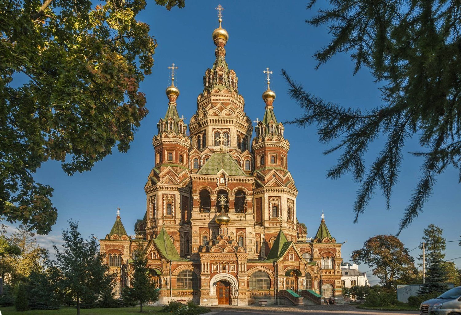 Die Peter-und-Paul-Kathedrale in St. Petersburg.