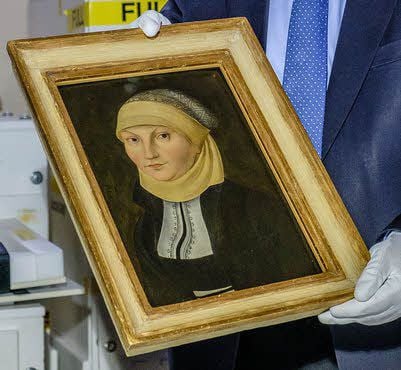Auch dieses Katharina-Porträt war in den USA zu sehen.