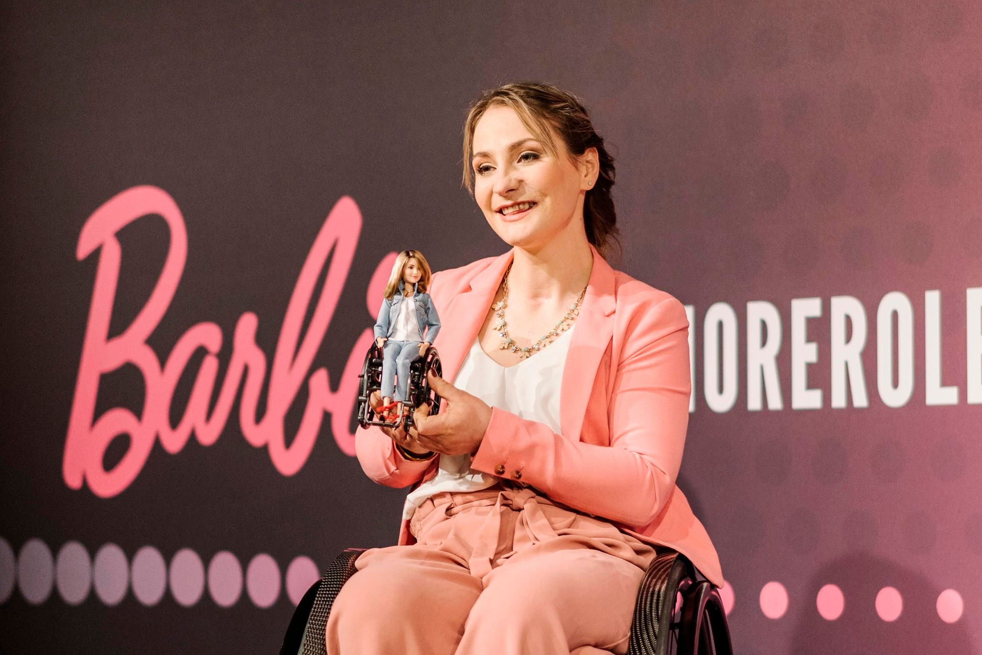 Eine Barbie nach Vorbild von Kristina Vogel.