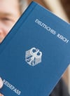 Der Pass eines selber ernannten Reichsbürgers.