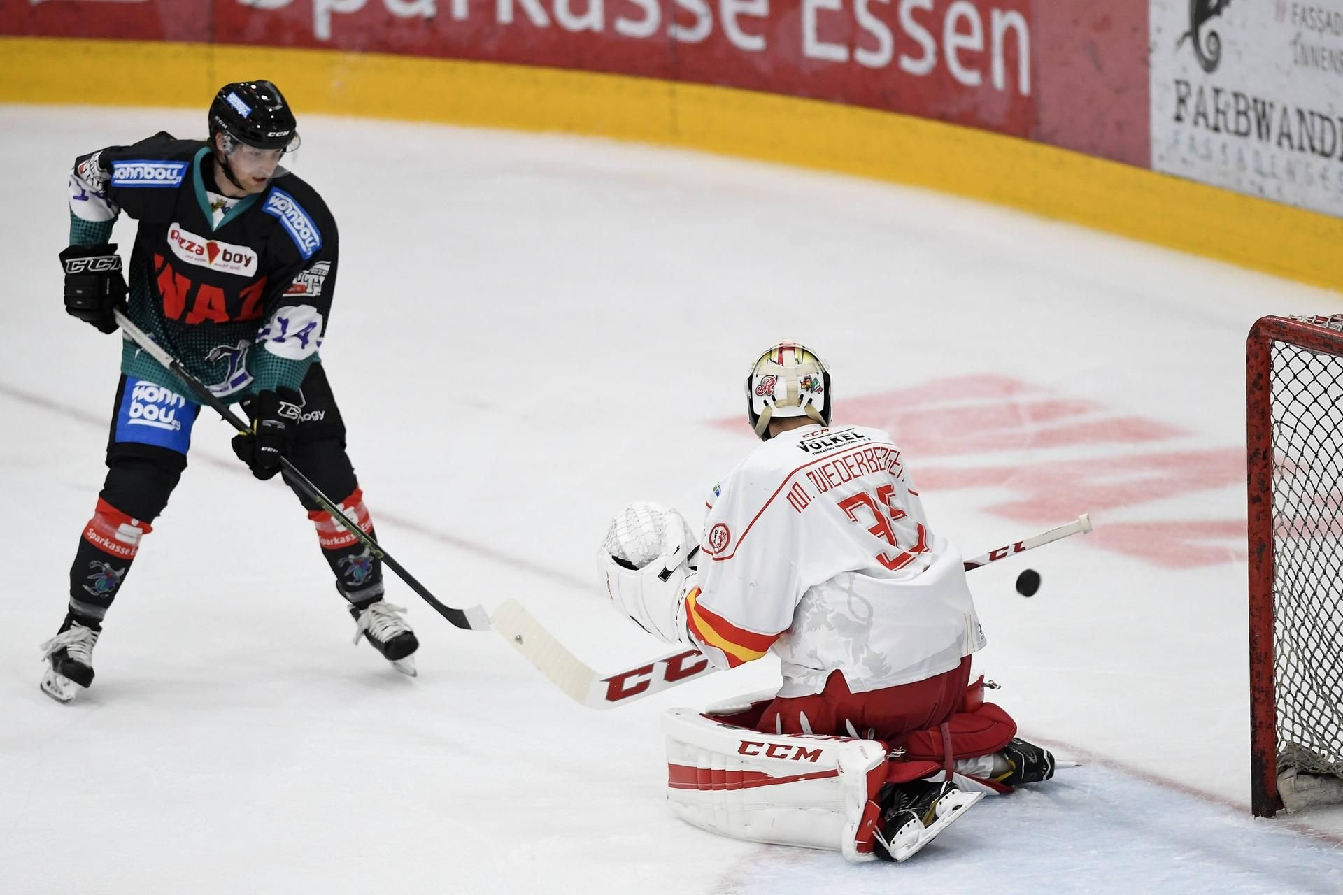 Dominik Patocka trifft mit den Saale Bulls im Derby auf seinen Ex-Klub aus Leipzig.