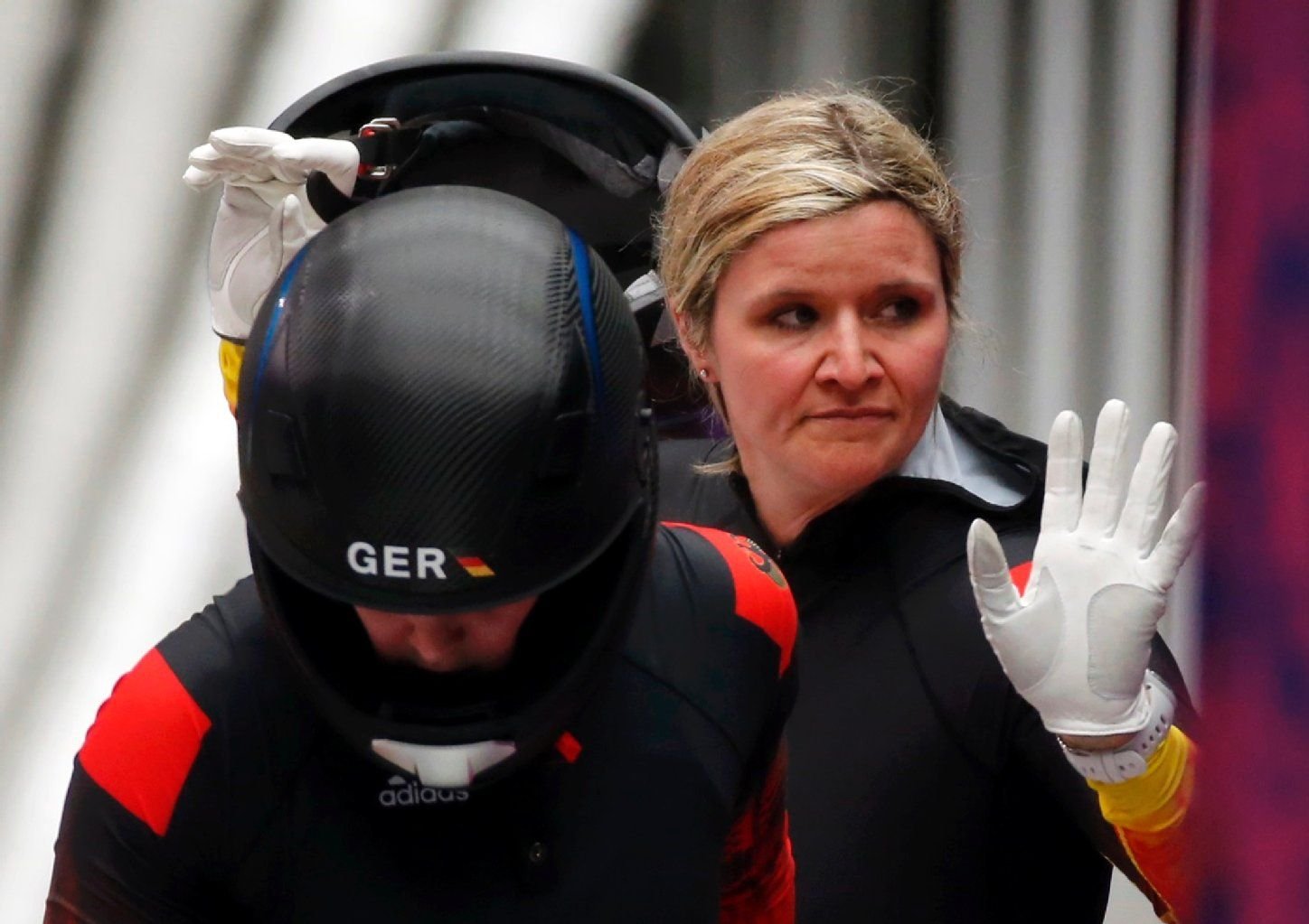 Sandra Kiriasis (rechts) und Franziska Fritz müssen sich mit dem fünften Platz begnügen.